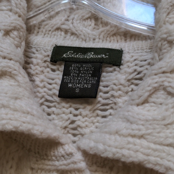 Eddie Bauer Wool Cardigan - Picture 2 of 5